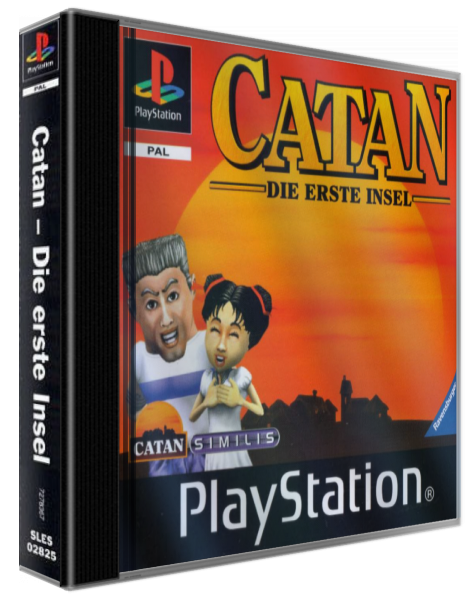 Catan - Die Erste Insel — box-3D (DE)