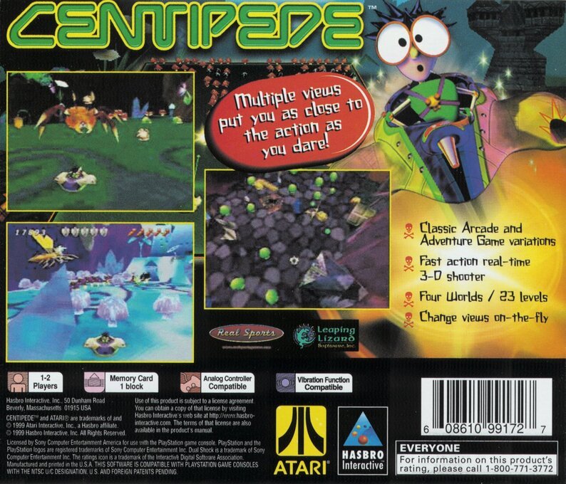 Centipede — box-2D-back (US)