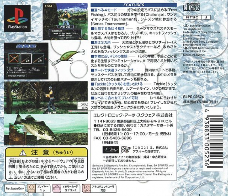 Championship Bass — box-2D-back (JP)