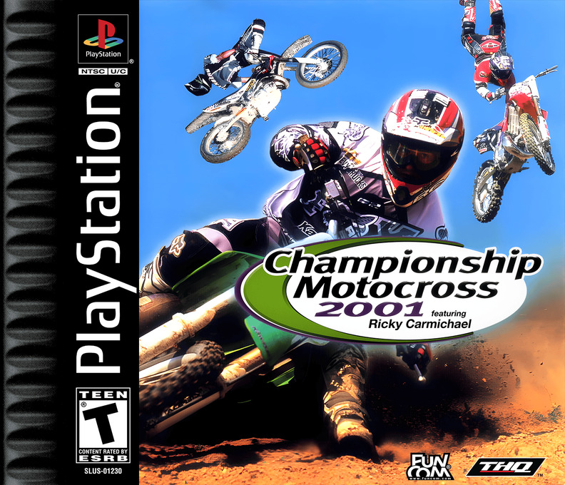 Championship Motocross 2001 Featuring Ricky Carmichael box art