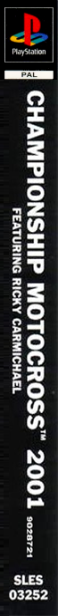 Championship Motocross 2001 Featuring Ricky Carmichael — box-2D-side (FR)