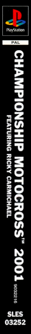Championship Motocross 2001 Featuring Ricky Carmichael — box-2D-side (EU)