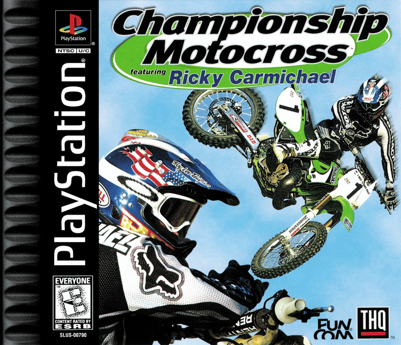 Championship Motocross Featuring Ricky Carmichael box art