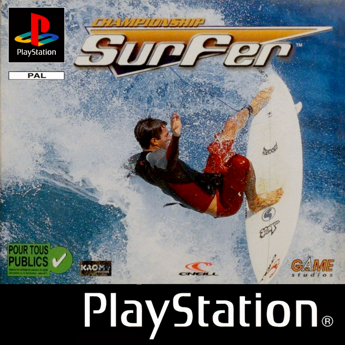 Championship Surfer — box-2D (FR)