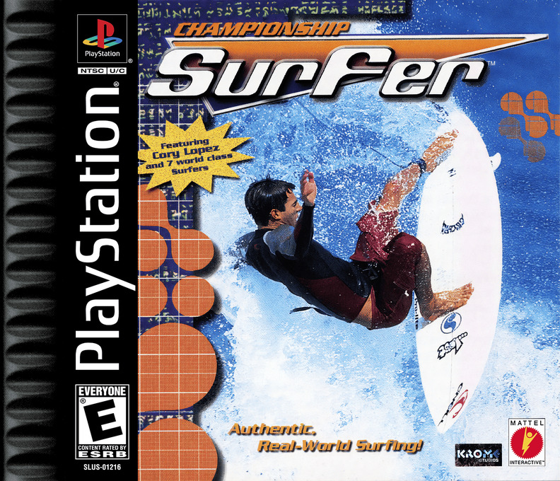 Championship Surfer box art