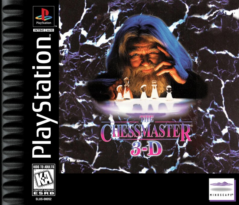 Chessmaster 3-d, The box art