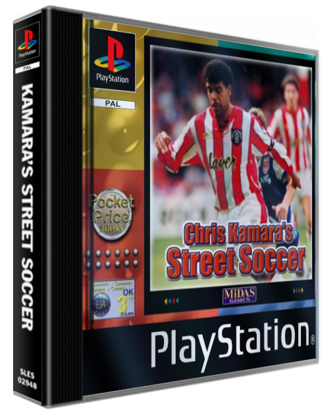 Chris Kamara's Street Soccer — box-3D (EU)