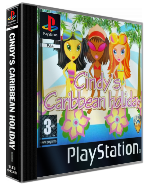 Cindy's Caribbean Holiday — box-3D (EU)