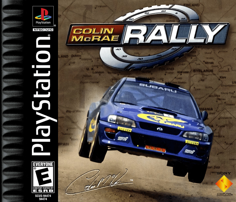 Colin Mcrae Rally box art