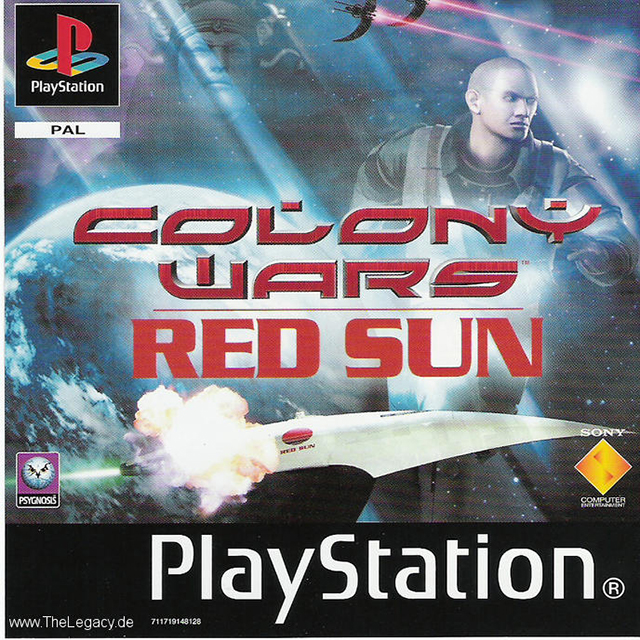 Colony Wars - Red Sun — box-2D (DE)