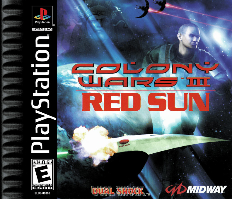Colony Wars - Red Sun box art