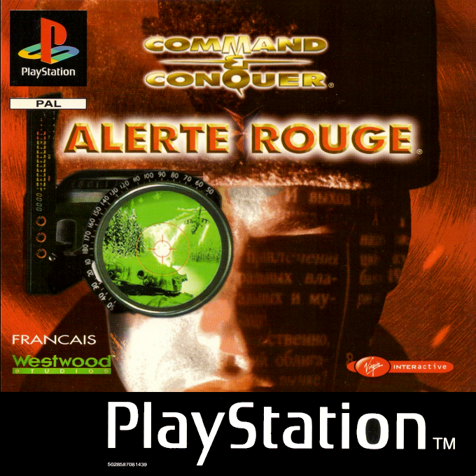 Command and Conquer - Red Alert — box-2D (FR)