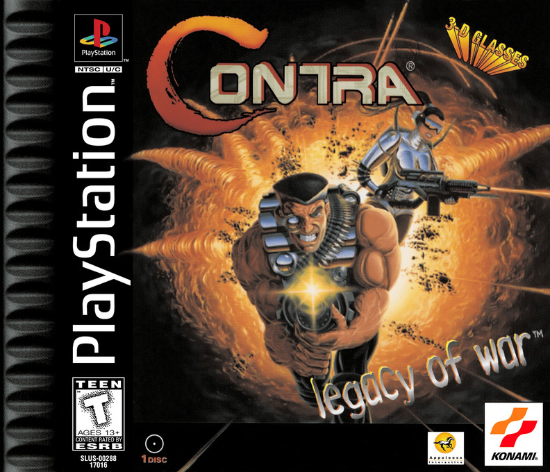 Contra - Legacy Of War box art