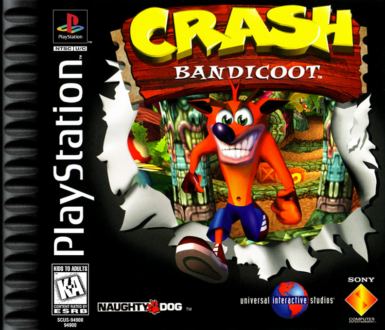 Crash Bandicoot box art