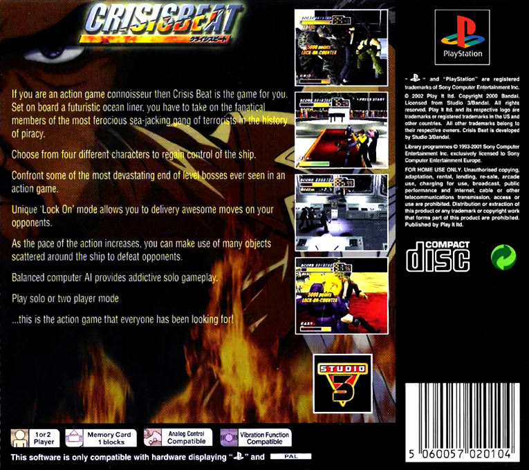 Crisis Beat — box-2D-back (EU)