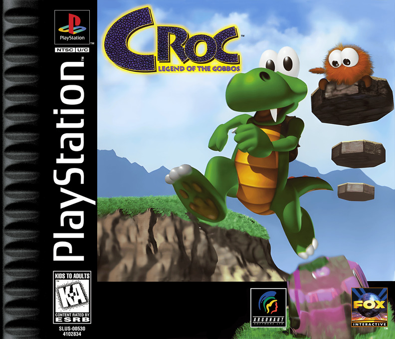 Croc - Legend Of The Gobbos box art