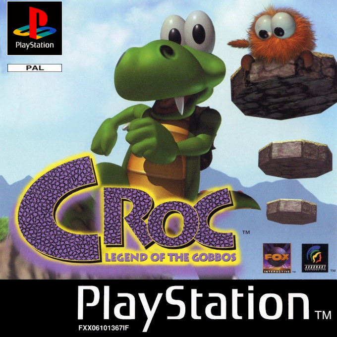 Croc - Legend Of The Gobbos — box-2D (FR)
