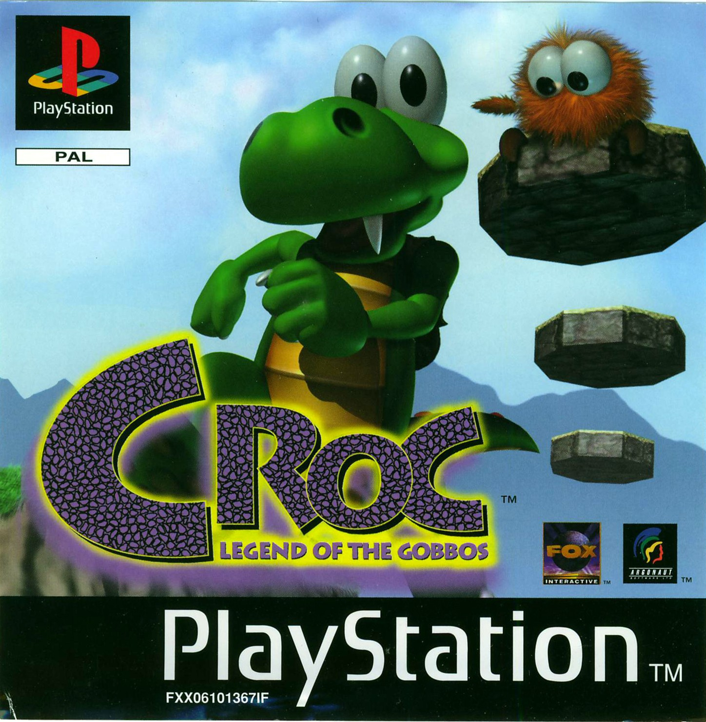 Croc - Legend Of The Gobbos — box-2D (EU)