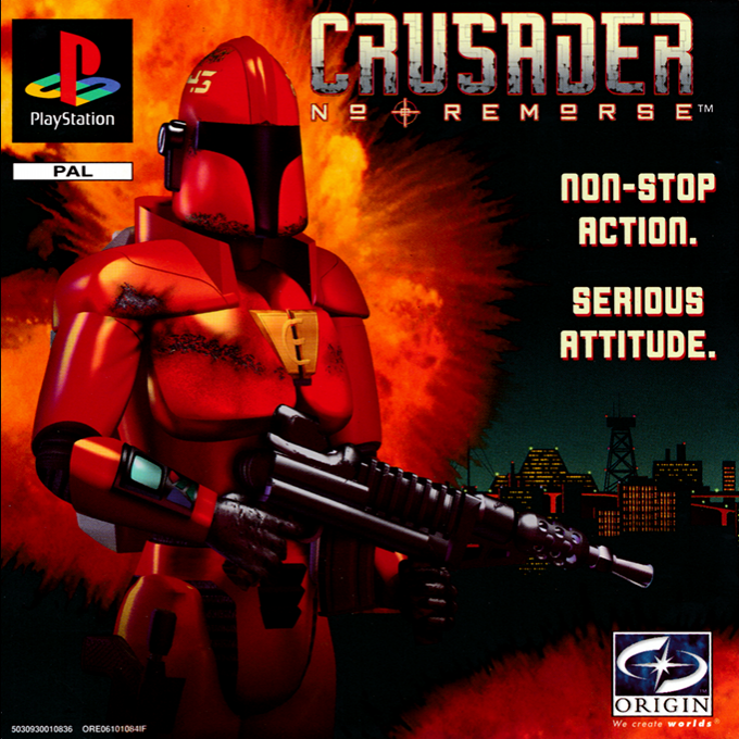 Crusader - No Remorse — box-2D (EU)