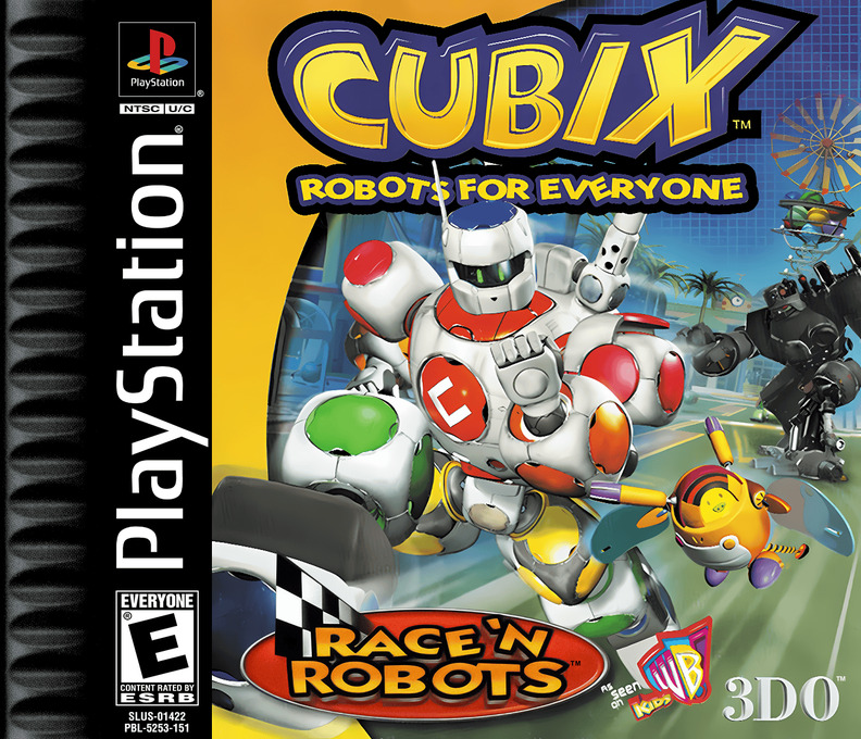Cubix Robots For Everyone - Race'n Robots box art