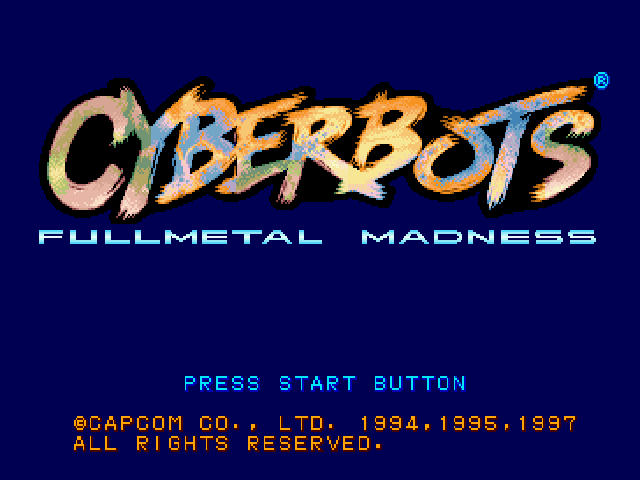 Cyberbots - Full Metal Madness — sstitle (JP)