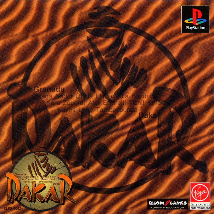 Dakar '97 box art