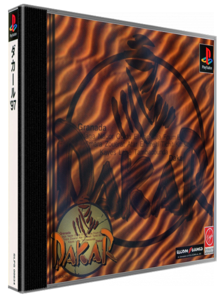 Dakar '97 — box-3D (JP)