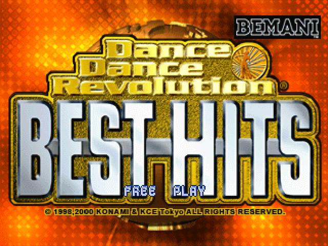 Dance Dance Revolution - Best Hits — sstitle (JP)
