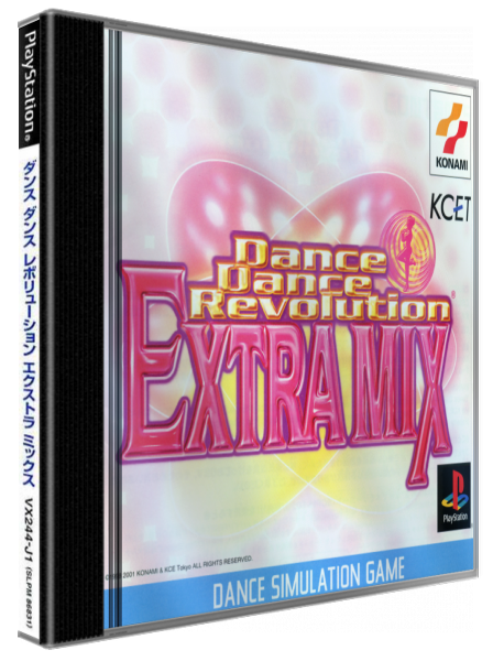 Dance Dance Revolution - Extra Mix — box-3D (JP)