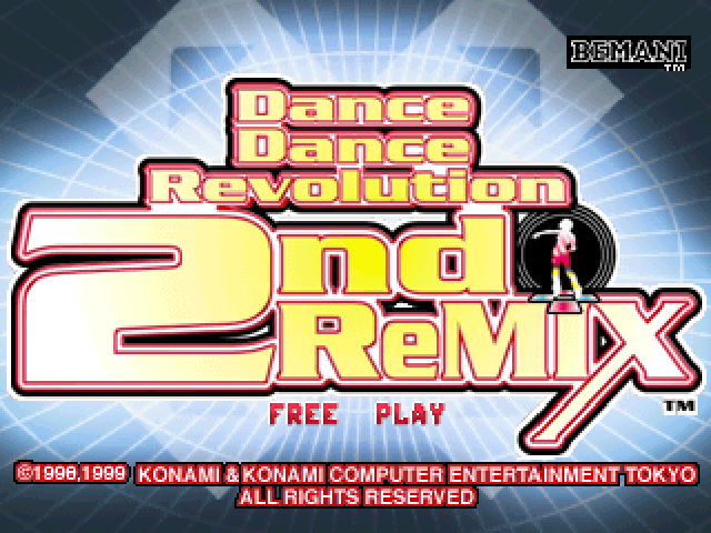 Dance Dance Revolution 2nd Remix — sstitle (JP)