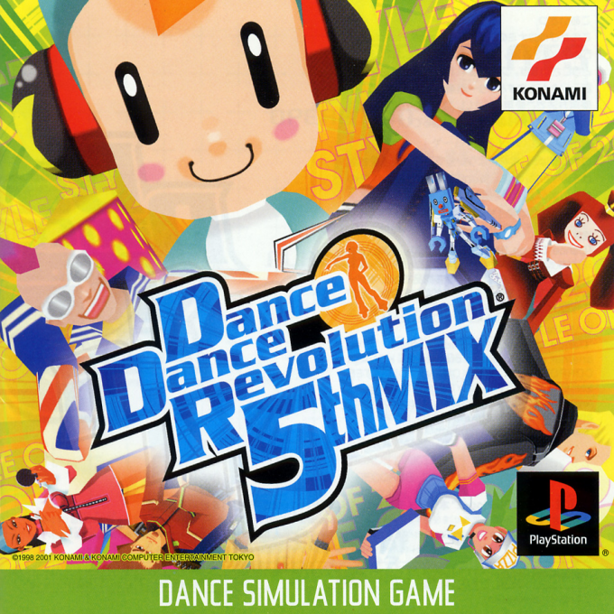 Dance Dance Revolution 5th Mix box art