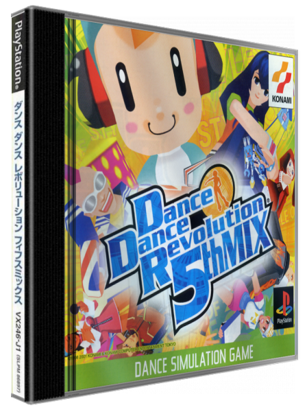 Dance Dance Revolution 5th Mix — box-3D (JP)