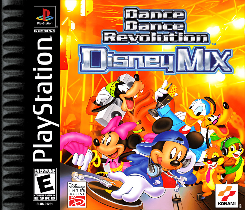 Dancing Stage - Disney Mix box art