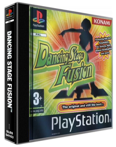 Dancing Stage Fusion — box-3D (EU)