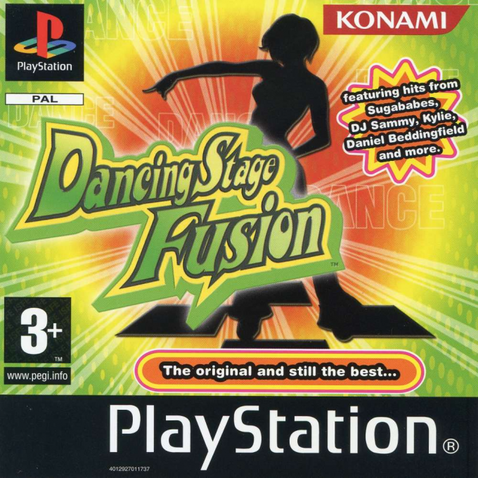 Dancing Stage Fusion box art