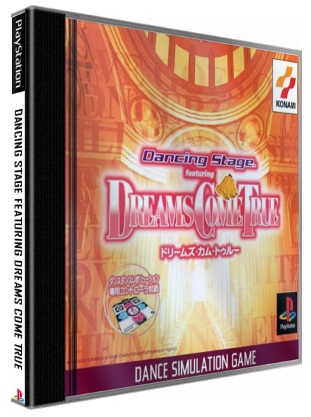 Dancing Stage Featuring Dreams Come True — box-3D (JP)
