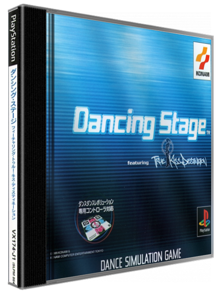 Dancing Stage Featuring True Kiss Destination — box-3D (JP)