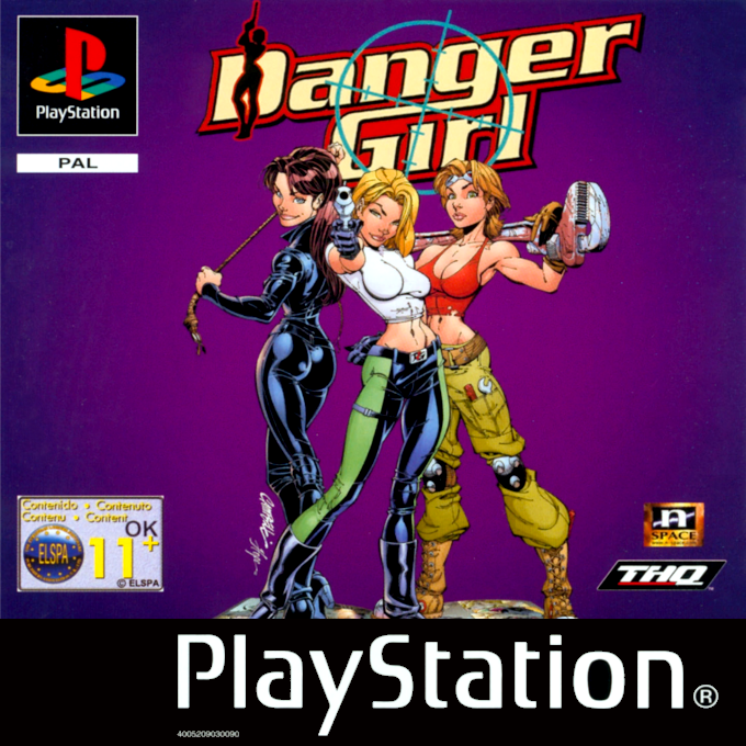 Danger Girl — box-2D (EU)