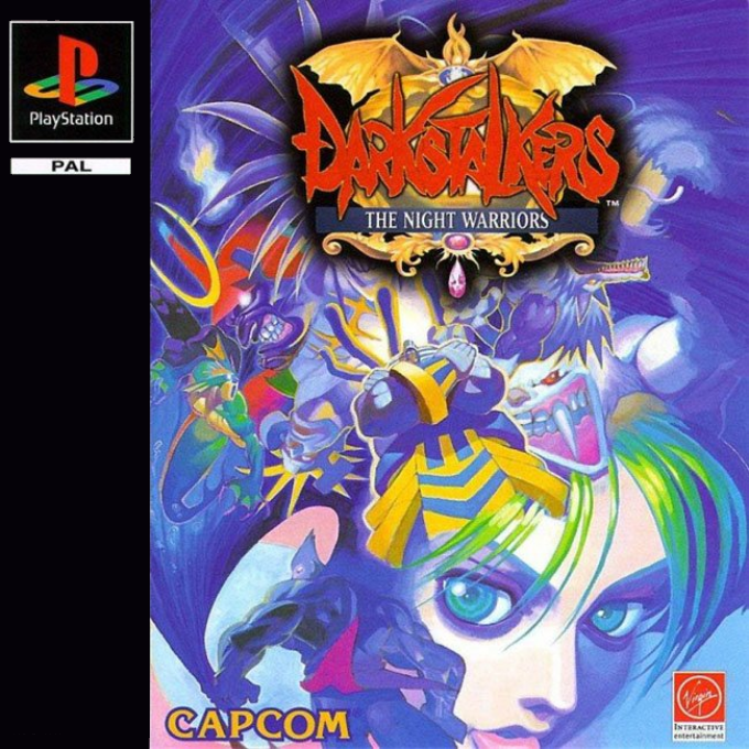Darkstalkers - The Night Warriors — box-2D (EU)