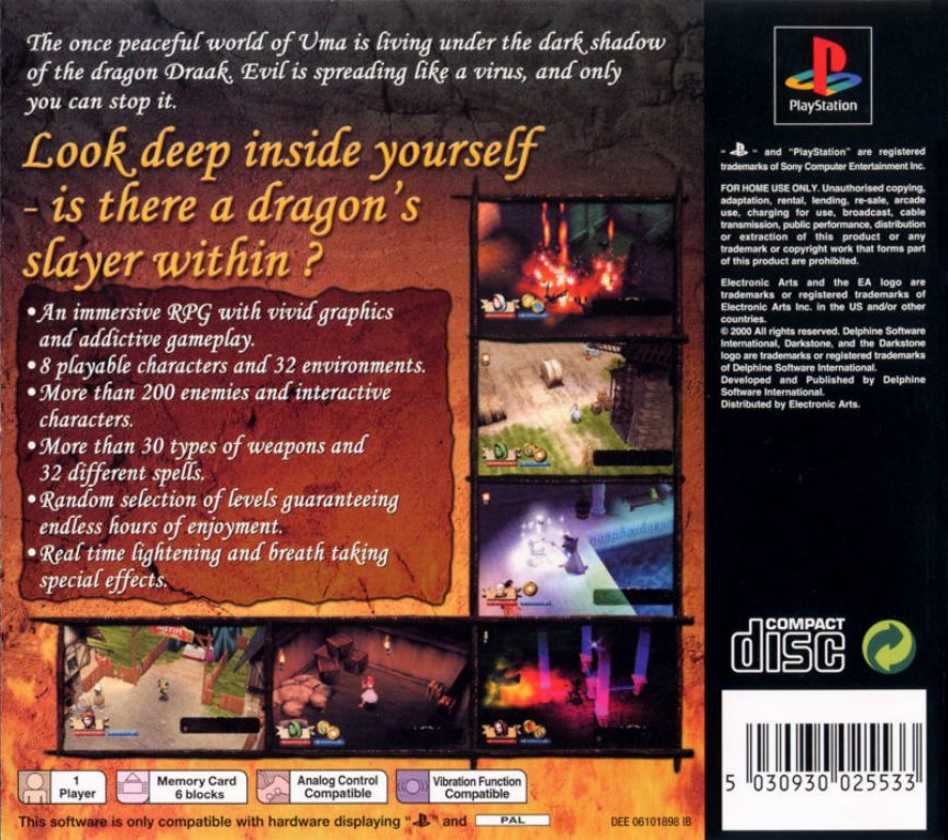 Darkstone - Evil Reigns — box-2D-back (EU)