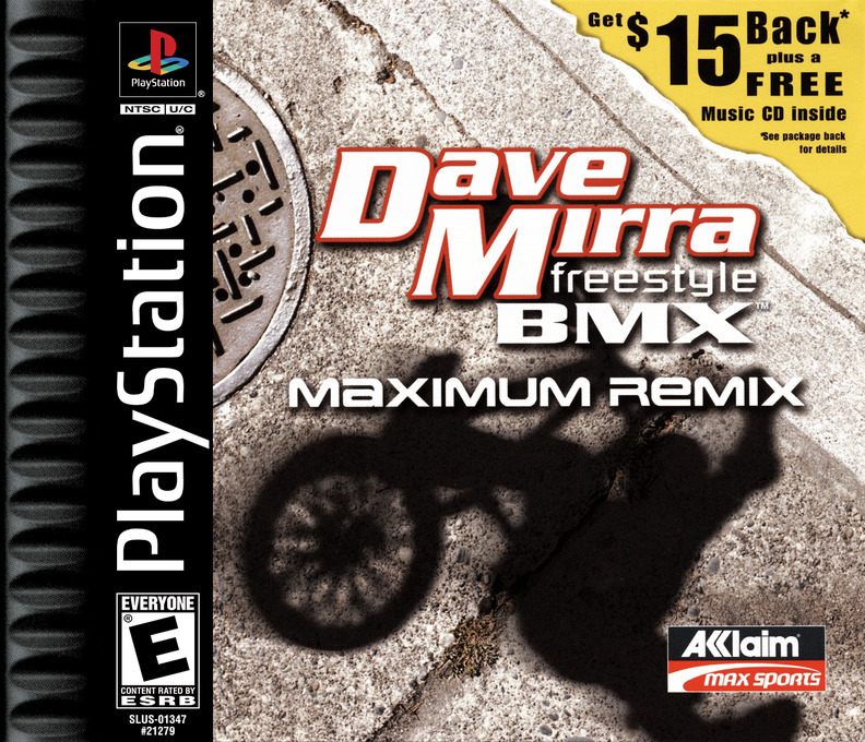 Dave Mirra Freestyle Bmx - Maximum Remix box art