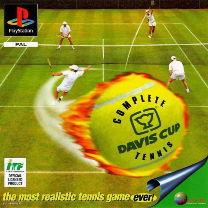 Davis Cup Complete Tennis box art