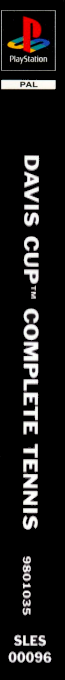 Davis Cup Complete Tennis — box-2D-side (EU)