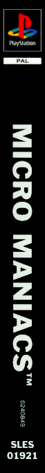 Micro Maniacs — box-2D-side (FR)