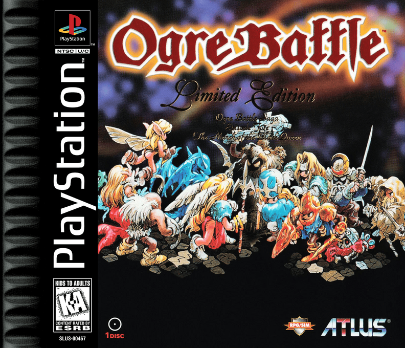 Ogre Battle - The March Of The Black Queen box art