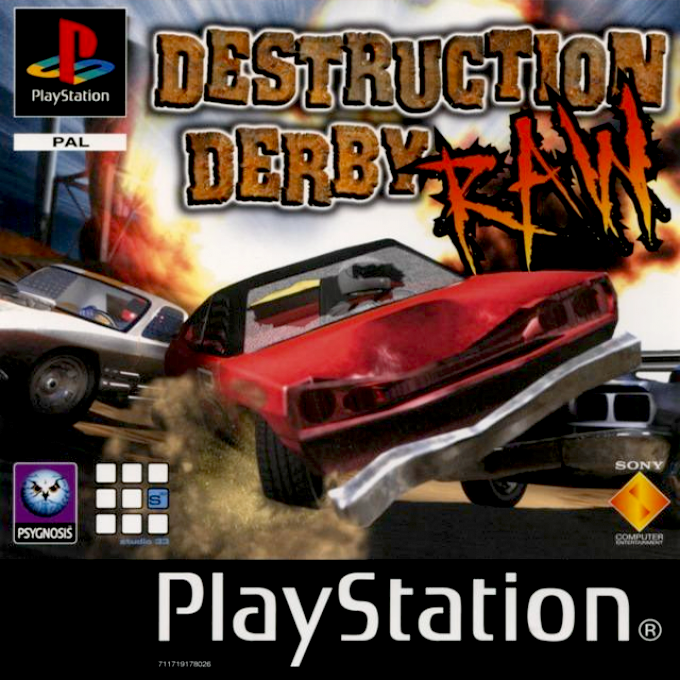 Destruction Derby Raw — box-2D (EU)