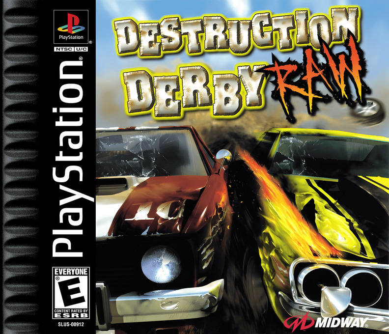 Destruction Derby Raw box art