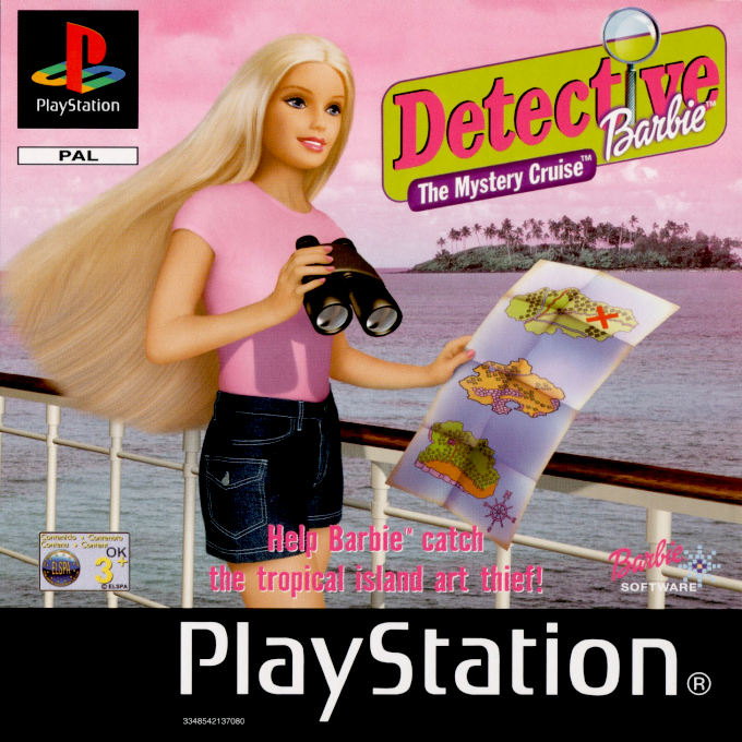 Detective Barbie The Mystery Cruise — box-2D (EU)