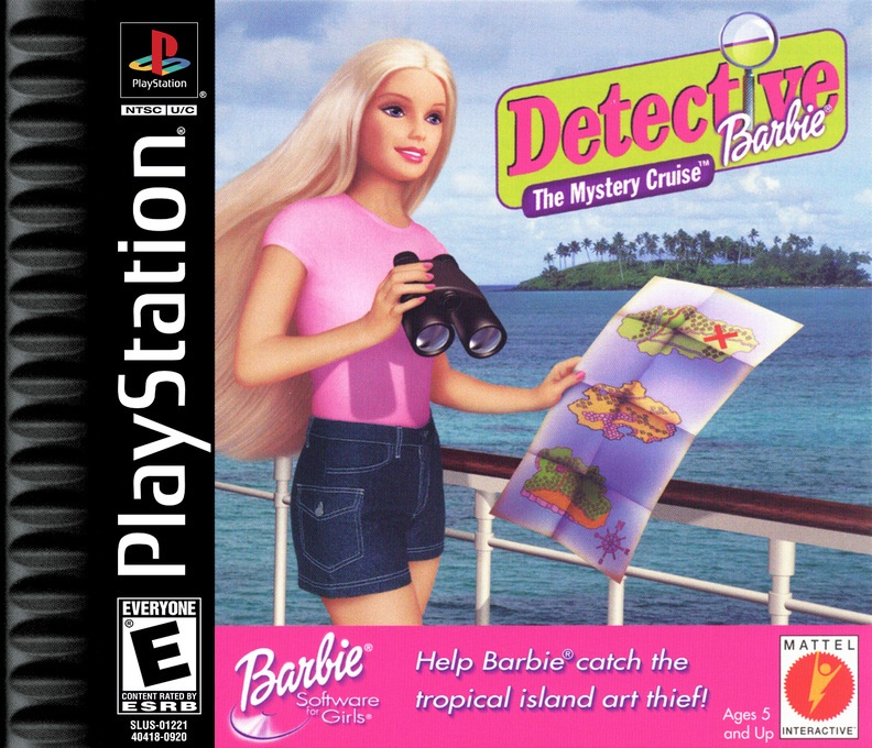 Detective Barbie The Mystery Cruise box art