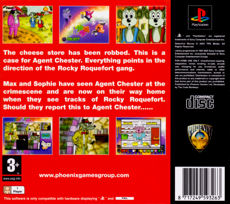 Detective Mouse — box-2D-back (EU)